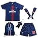 LES TRICOT 2018/2019 Paris Home #10 NEYMAR JR. Football Futbol Soccer Kids Jersey Shorts Socks Set Youth Sizes (5-6 YEARS)