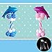 SING F LTD 5Pcs Plastic Sticks Clear Pole for Balloon Column Arch Base Stand Builder Kits