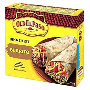 Amazon.com : Old El Paso Burrito Dinner Kit, 510 Gram : Grocery
