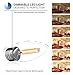 Hyperikon LED B11 Dimmable Filament Candle, 4W=40W, E26 Base, CRI90+, Blunt Tip, UL, Soft White, 6 Pack