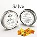 2 Oz. Calendula Salve Sensitive Skin Remedy for dry skin, lips, Eczema, Psoriasis, 100% Natural Balms, Cream, Moisturizer, Ointment-Natural Remedy