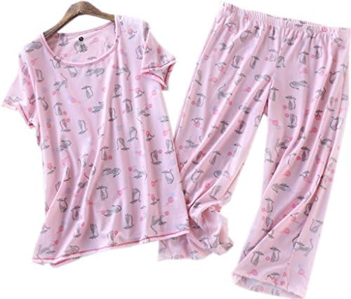 Amoy madrola Women Cotton Sleepwear/Short Sets/Pajamas Set SY215