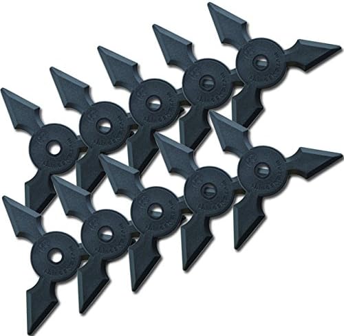 Halloween Ninja Rubber Ninja Toy Star - Sanpo- 10pc Set [Sports]