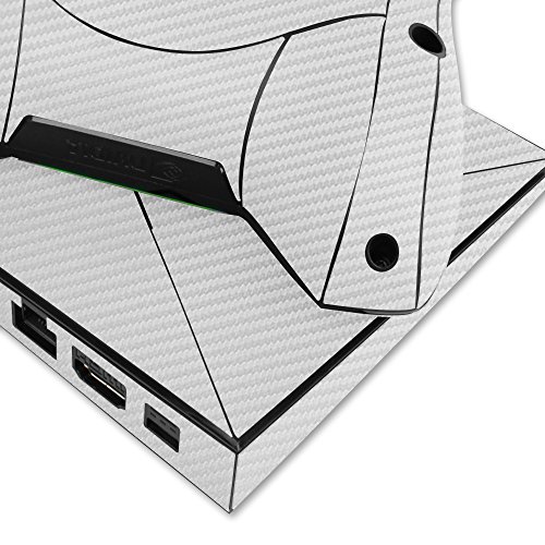 image for Skinomi Silver Carbon Fiber Full Body Skin Compatible with NVIDIA Shie