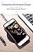 Valuri Ultra Thin Magnetic iPhone 8 / iPhone 7 Slim Fit Case - Fully Protective Magnetic Absorption Technology - Premium Anti Scratch Metal Frame - [Supports Wireless Charging] - Black