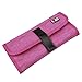 BUBM Portable Universal Wrap Electronics Travel Organizer/Cable Stable/Electronics Accessories Carry Bag,Rose Red
