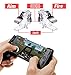 Mobile Game Controller and Gamepad for PUBG/Fortnite/Knives Out/Rules of Survival for iPhone iOS/Android【Upgraded Version】 GAMR+ Sensitive Shoot and Aim Triggers for L1R1 Mobile Joystick Gaming Gripthumb 4