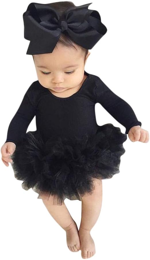 infant black tutu