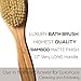 Bath & Relax Bamboo Bath Brush Long 17