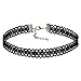 Choker Necklace, Xpatee Women Choker Necklace Set Black Velvet Lace Tattoo Choker Set Girls Stretch Necklace (10 Pack)