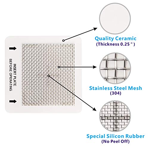 LUFUTATECH Universal Ceramic Ozone Plates for Generic Ozone Generators