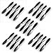 HOBBYSUNRISC For Hubsan X4 H107 Rotor Propellers Blades Props 5X H107C+ H107D+ X4 Plus Mini Quad!