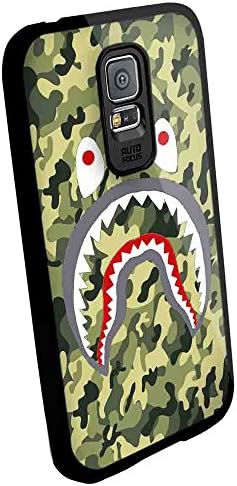 Bape Shark Army Military Texture for Iphone Case and Samsung Galaxy Case (samsung galaxy s5 black)