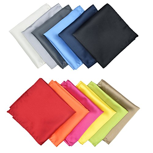 Mens-Pocket-Squares-Solid-Color-Handkerchief-for-Wedding-Party-Microfiber-12-pcs