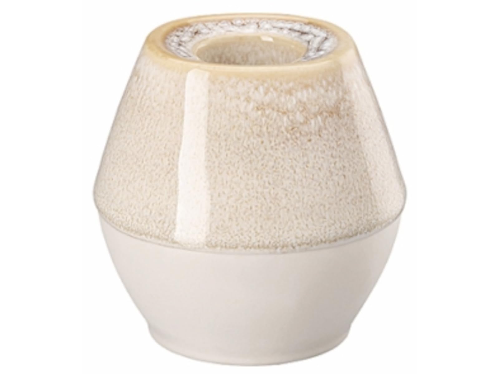 Rosenthal Junto Dune Candle Holder Round Diameter 7.1 cm Height 7.0 cm Stoneware