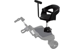 guzzie+Guss Hitch Seat for Hitch Ride-On Stroller Board, Hitch Fits Different Strollers; Joggers, Prams, Full-Sized, & Umbrel