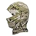 JIUSY Camouflage Balaclava Hood Ninja Outdoor Cycling Motorcycle Motorbike Hunting Military Tactical Airsoft Paintball Helmet liner Gear Wind Dust Sun UV Protection Breathable Full Face Mask SP-02