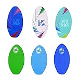 BeachMall 30 to 41 inch Deluxe Wood SkimBoard w/EVA Traction Pad for X-Grip
