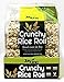 Jayone Crunchy Rice Rolls, Black Pearl/White Rice, 3.5 Ounce (Pack of 6)