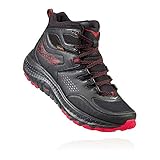 HOKA ONE ONE Men's Tor Tech Mid Waterproof Hiking Shoe,Anthracite/Black