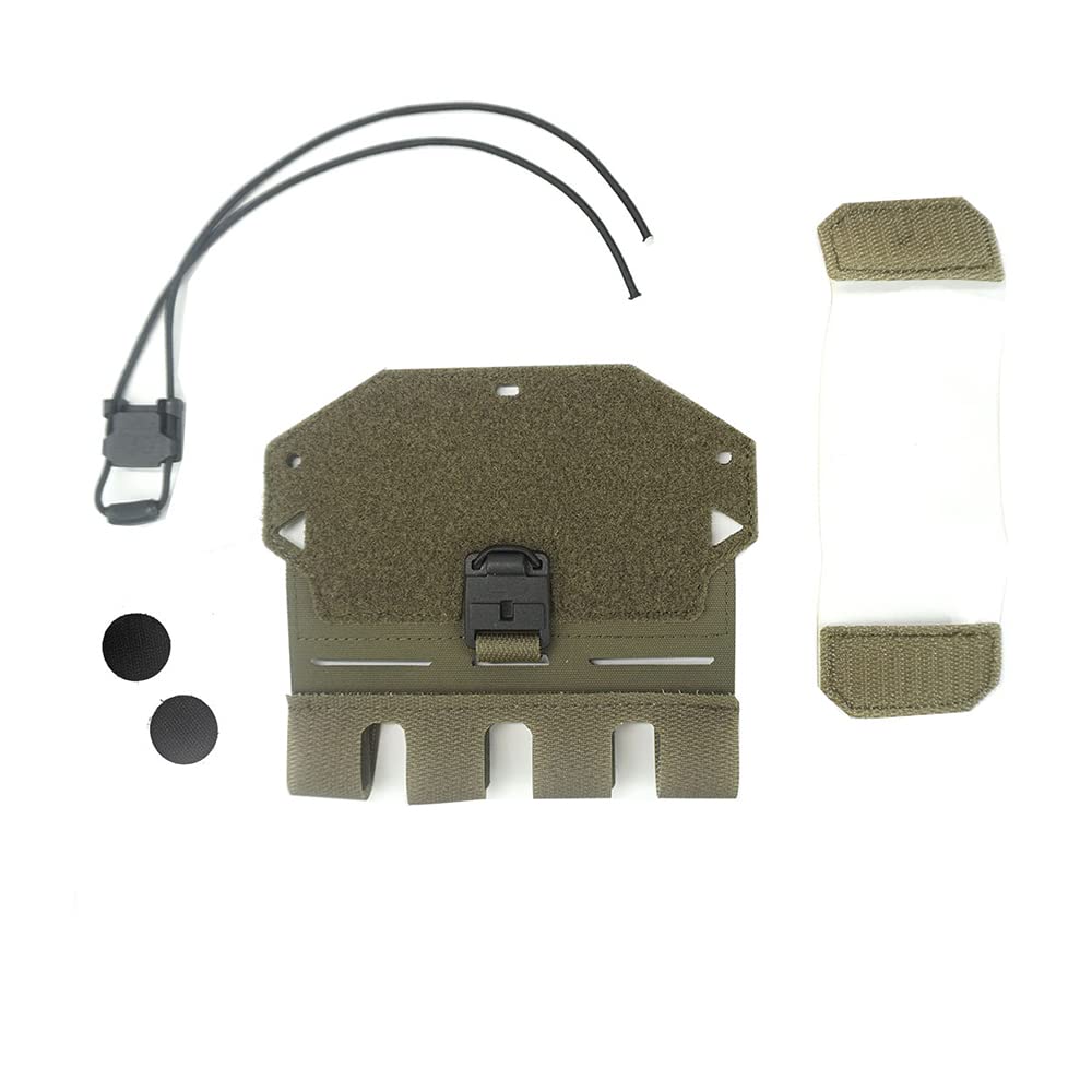 Tactical Vest Phone Holder - Chest Mount for MOLLE Plate Carrier, Airsoft Vest Holster - Universal Mobile Phones