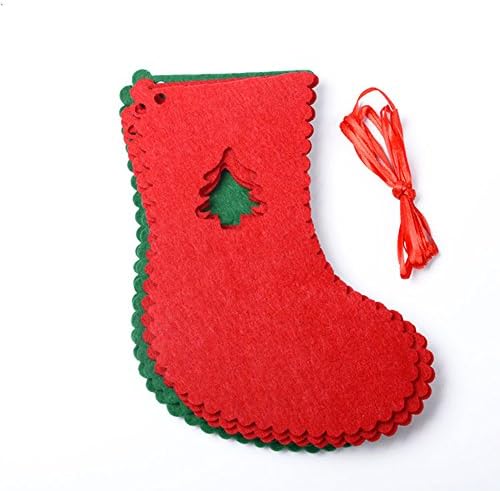 Merry Christmas Banners Burlap Fabric Pennant Garland Party Props Bunting Home Holiday Outdoor Hanging Decoration Flags (Christmas Socks)