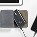 The Most Powerful 10000mAh Power Bank Anker PowerCore+ 10050 Premium Aluminum Portable Battery Charger with Qualcomm Certified Quick Charge 2.0 Technology with Premium Travel Pouch(Black)