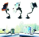 Amaz247 Windshield Universal Smartphone Car Mount Holder Cradle for iPhone 6, 6 Plus, 6S, Edge 5S SE Samsung Galaxy S5, 4, 3, S7, 6 Edge Plus, Note 5, 4, 3 & other Smartphones