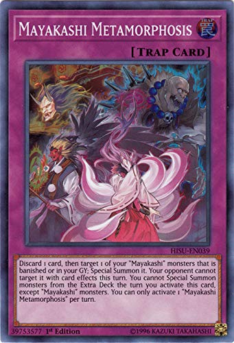 Yu-Gi-Oh! Singles - Mayakashi Metamorphosis - HISU-EN039 - Super Rare - 1st Edition - Hidden Summoners