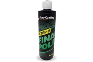 DURA-COATING TECHNOLOGY Step 2 Final Polish - Removes Micro Scratches, Holograms & Swirls - Car Polish & Scratch Remover for Easy Cleanup & Outstanding Shine - 32oz Bottle