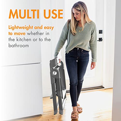 Boon PIVOT Toddler Tower Folding Step Stool for Kids 21.75 L x 22.