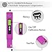 BLACK FRIDAY Digital PH Meter/PH Tester/Water Quality Tester for Drinking Water, Hydroponics, Aquariums, Pools, Beer, Wine, Food, 0.01 PH Measurement - Extra PH Test Calibration Solution Pack