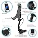 AUOPLUS [Upgraded] Gooseneck Car Outlet Mount Cigarette Lighter Phone Holder Charger with Built-in Charging Cord Compatible with iPhone