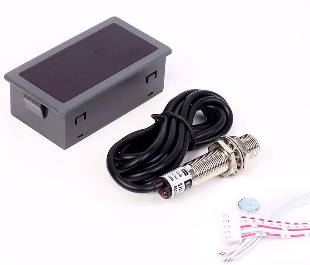 LED Tachometer Speedometer Universal 4 Bits DC 824V Digital LED