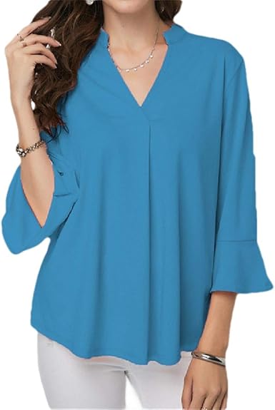 Premier - Camicetta Da Donna A Maniche Lunghe RW1090