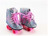 Rockin' Glitter Roller Skates for 18