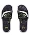 Under Armour Women's UA Ignite Finisher VII SL Black/Metallic Silver/High-Vis Yellow Sandal 7 B (M)