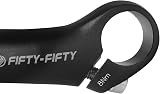 FIFTY-FIFTY MTB Bar Ends Aluminum 6061 T6 22.2mm Black 15cm Pair view 3