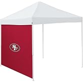 Logo Brands Officially Licensed NFL Side Panel Canopy Tent, One Size, Team Color