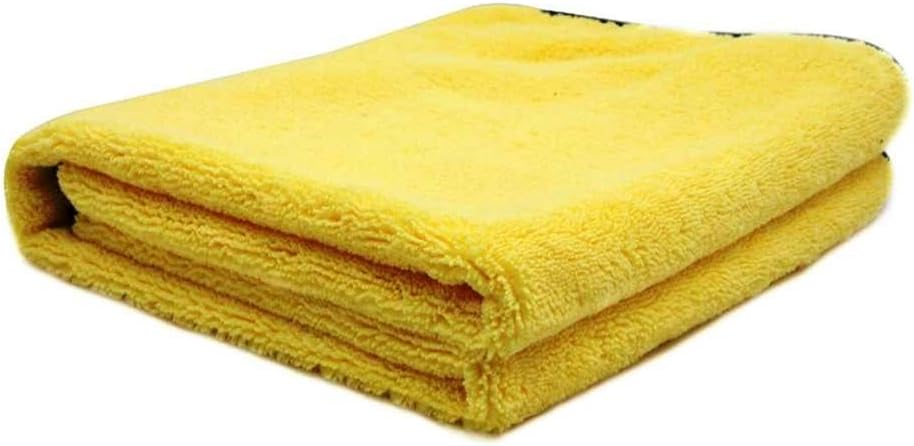 Large Microfibre Car Drying Cloth For Car Scar Scratch-free Yellow Wash Dry Polish – 90 x 55 cm Microfibre Micro Fibre Microfibre Hand Towels Tea Towels Wipes Car Clean Cloth XL