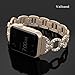Valband Replacement for Apple Watch Band 38mm 40mm 42mm 44mm,Metal Bling Wristband Replacement Strap Bracelet for Apple Watch Series 3 Series 2 Series 1 Nike+ Sport Edition