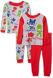 PJ Masks Boys' 4-Piece Cotton Pajama