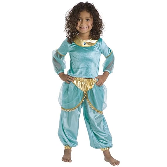 Little Adventures Traditionelle Arabische Prinzessin Mädchen Kostüm - Klein (1-3 Jahre)