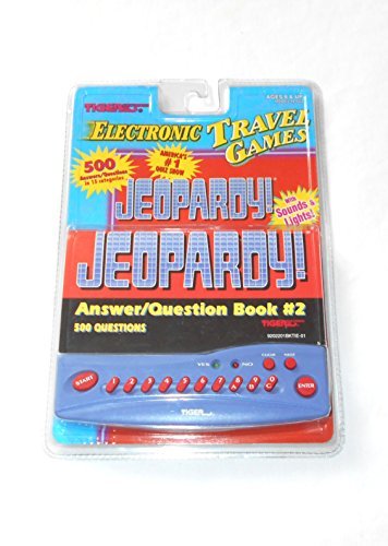 Jeopardy! BOOK #2 Electronic Travel Game (1997 edition)