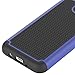 For Samsung Galaxy J3 Emerge / J3 Prime / J3 Mission / J3 Eclipse / J3 2017 / J3 Luna Pro / Sol 2 / Amp Prime 2 / Express Prime 2 Case, OEAGO Hybrid Dual Layer Defender Protective Case Cover (Blue)