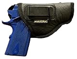 IWB Gun Holster by Houston - ECO Leather Concealment Inside The Waistband with Metal Clip FITS 1911 5