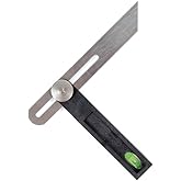 Swanson Tool 8-Inch Sliding T-Bevel (Plastic Handle Stainless Steel Blade and Brass Fittings)