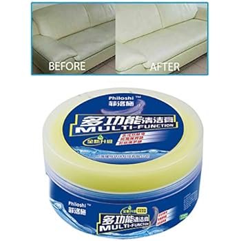 Weite 2019 NEW Multi-Purpose Magic Cleaner, Multi-Surface Cleaner Multifunctional Leather Refurbishing Cleaner Cleaning Cream Repair Tool Cream for Glass Leather Furniture Metal Floor (Blue)