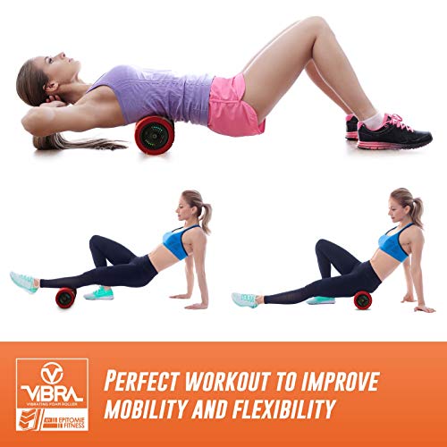 VIBRA Vibrating Foam Roller Next Generation Electric Foam Roller with