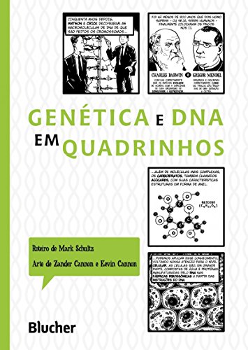 Livro Genética E DNA Em Quadrinhos